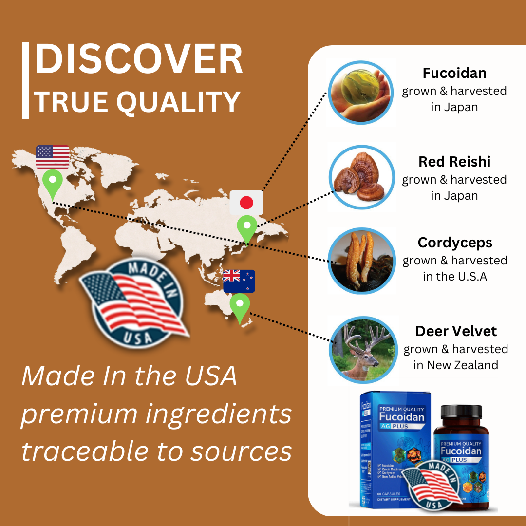 Fucoidan MIX AG Plus-3 know your supplement