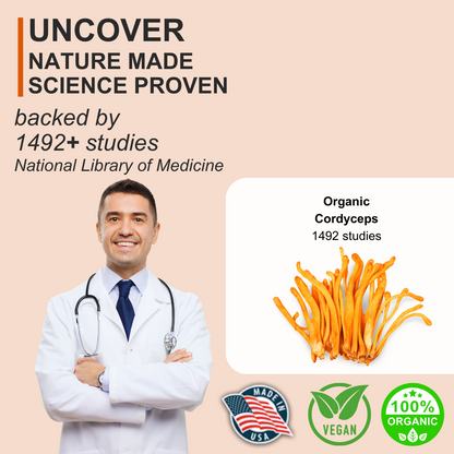 KINOKO 8 ORGANIC CORDYCEPS powder