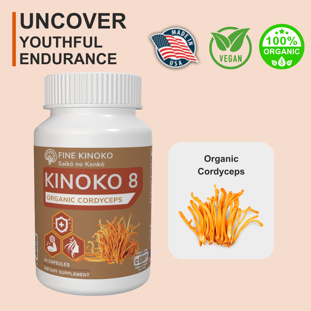 KINOKO 8 ORGANIC CORDYCEPS Capsule