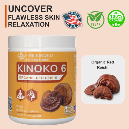 KINOKO 6 ORGANIC REISHI powder