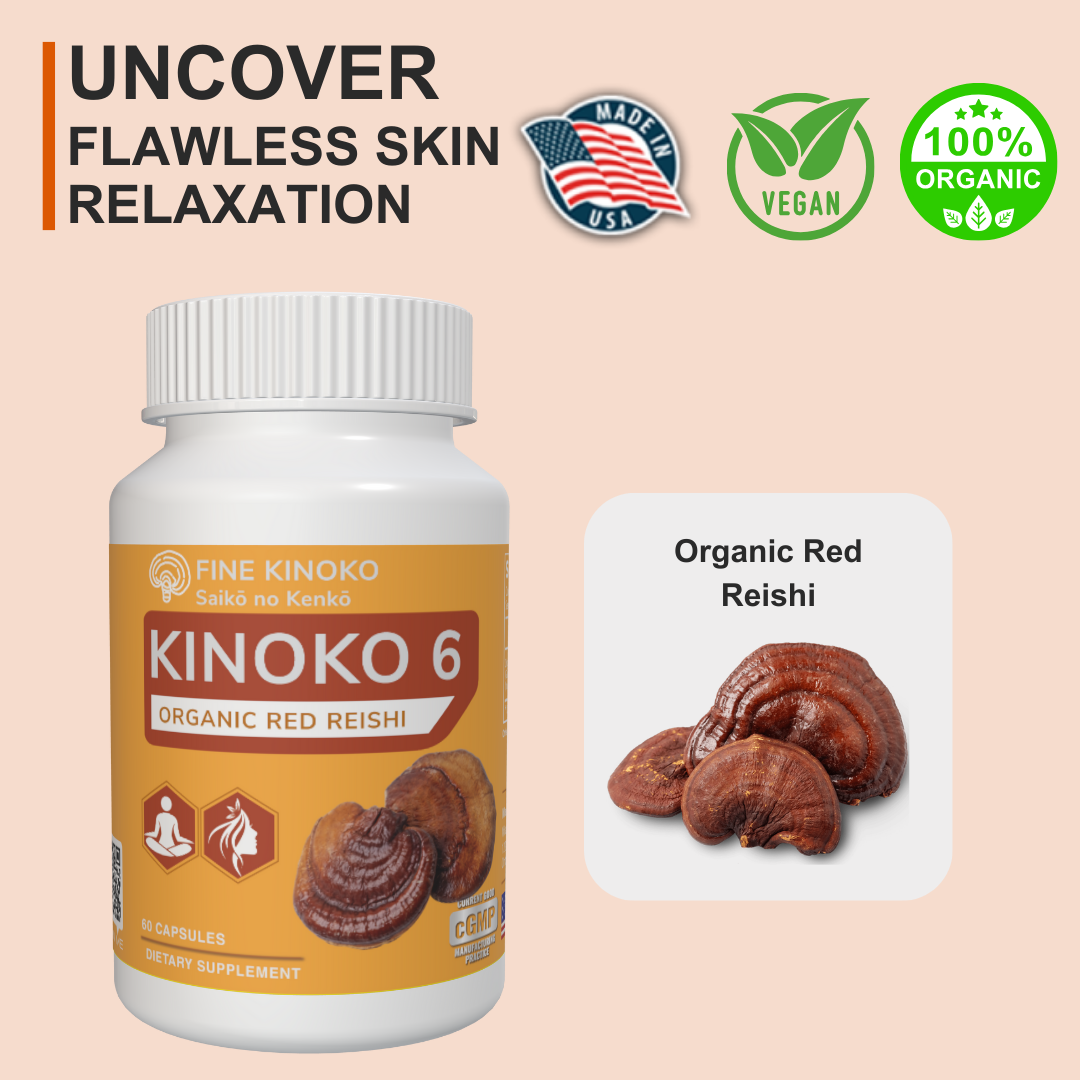 KINOKO 6 ORGANIC REISHI Capsule